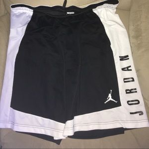 Jordan shorts.